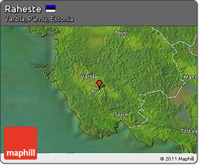 Satellite 3D Map of Raheste