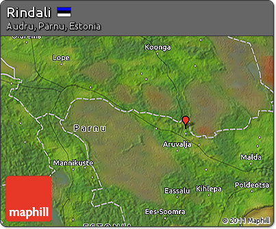 Satellite 3D Map of Rindali