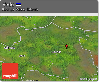 Satellite 3D Map of Vedu