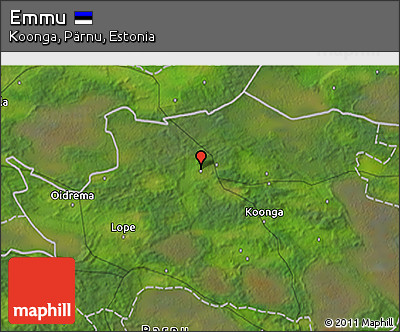 Satellite 3D Map of Emmu
