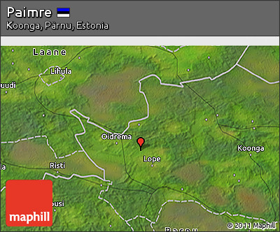 Satellite 3D Map of Paimre