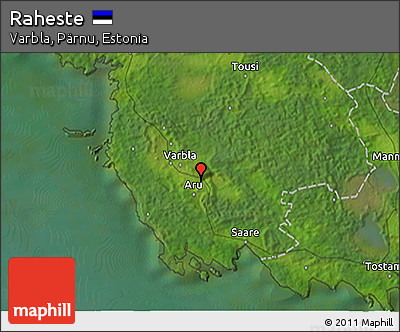 Satellite 3D Map of Raheste