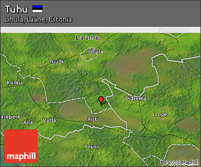 Satellite 3D Map of Tuhu