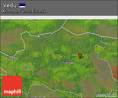 Satellite 3D Map of Vedu
