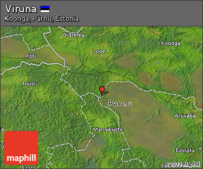Satellite 3D Map of Viruna