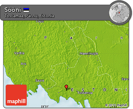 Physical Map of Sööni