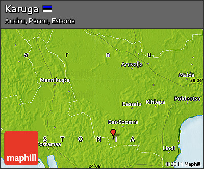 Physical Map of Karuga