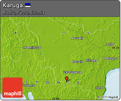Physical Map of Karuga