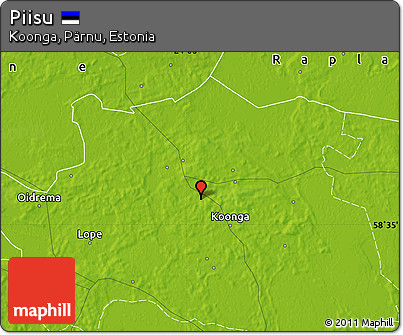 Physical Map of Piisu