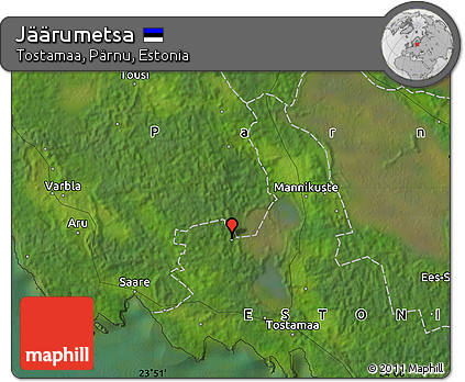 Satellite Map of Jäärumetsa