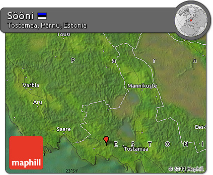 Satellite Map of Sööni