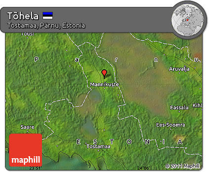 Satellite Map of Tõhela