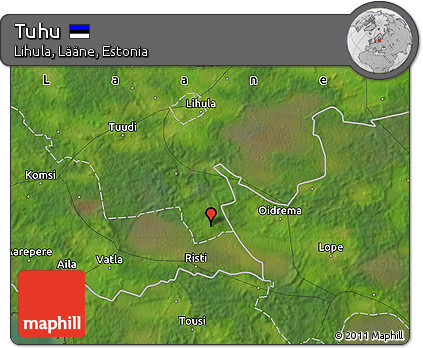 Satellite Map of Tuhu