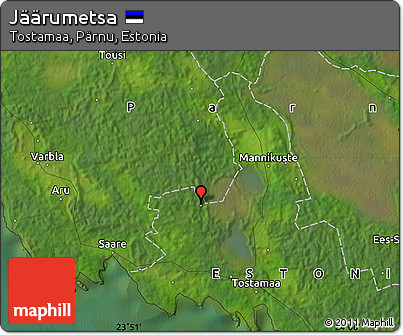 Satellite Map of Jäärumetsa