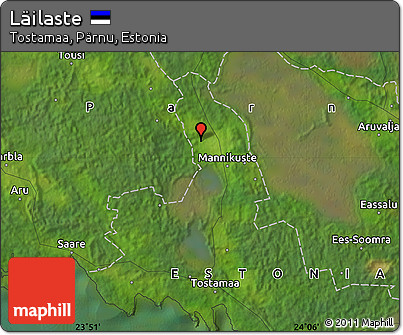 Satellite Map of Läilaste
