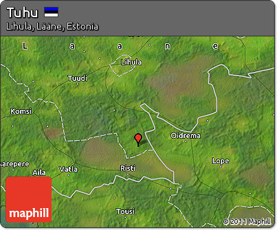 Satellite Map of Tuhu