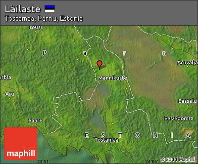 Satellite Map of Läilaste