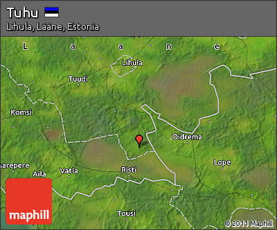 Satellite Map of Tuhu