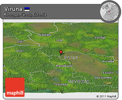 Satellite Panoramic Map of Viruna
