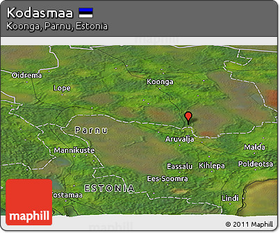 Satellite Panoramic Map of Kodasmaa