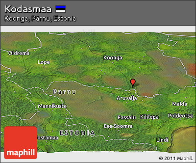 Satellite Panoramic Map of Kodasmaa