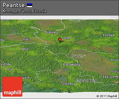 Satellite Panoramic Map of Peantse