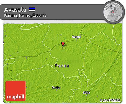 Physical 3D Map of Avasalu