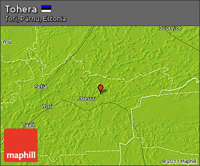 Physical 3D Map of Tohera