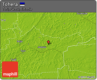 Physical 3D Map of Tohera