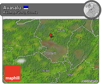 Satellite 3D Map of Avasalu