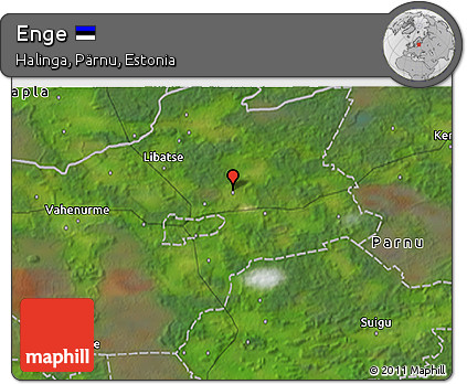 Satellite 3D Map of Enge