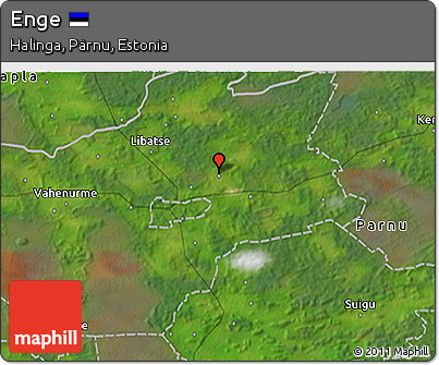 Satellite 3D Map of Enge