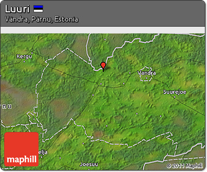 Satellite 3D Map of Luuri