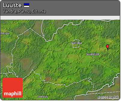Satellite 3D Map of Lüüste