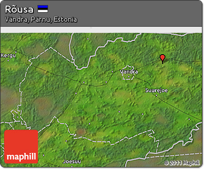 Satellite 3D Map of Rõusa