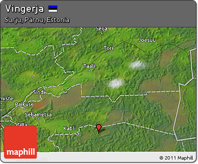Satellite 3D Map of Vingerja