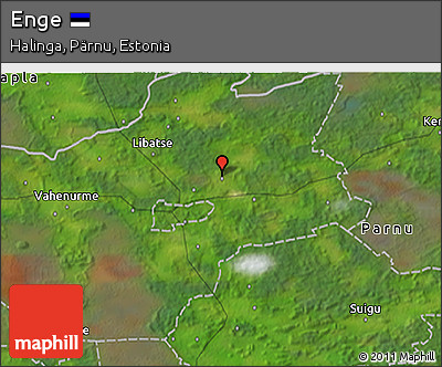 Satellite 3D Map of Enge