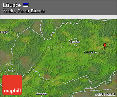 Satellite 3D Map of Lüüste