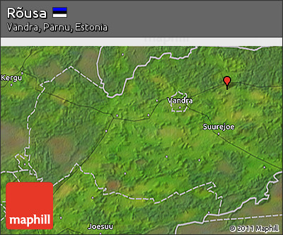 Satellite 3D Map of Rõusa