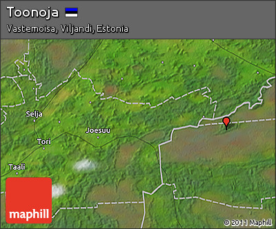 Satellite 3D Map of Toonoja