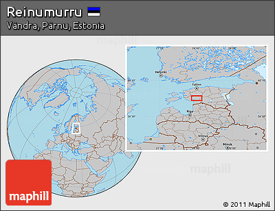 Gray Location Map of Reinumurru