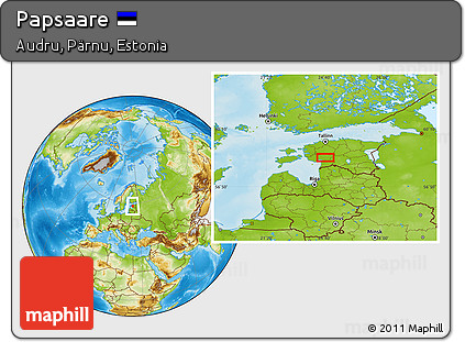 Physical Location Map of Papsaare