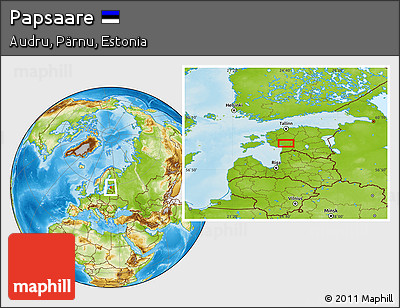 Physical Location Map of Papsaare