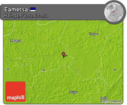 Physical Map of Eametsa