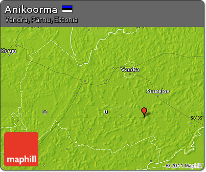 Physical Map of Anikoorma