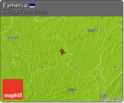 Physical Map of Eametsa