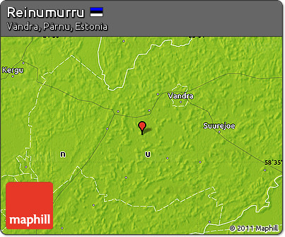 Physical Map of Reinumurru