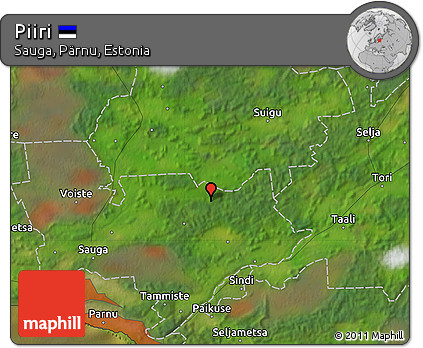 Satellite Map of Piiri