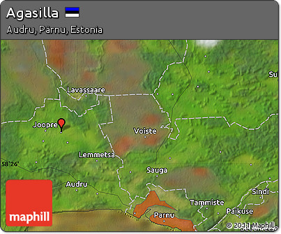 Satellite Map of Agasilla