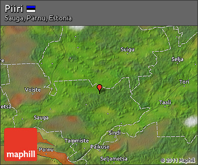 Satellite Map of Piiri